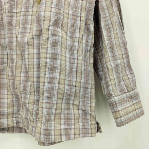 プア PWA LINEN MIX O/C SHIRT リネンミックス 長袖シャツ メンズ SMALL