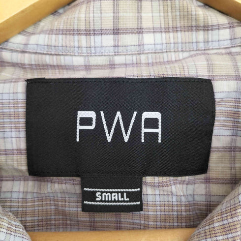 プア PWA LINEN MIX O/C SHIRT リネンミックス 長袖シャツ メンズ SMALL