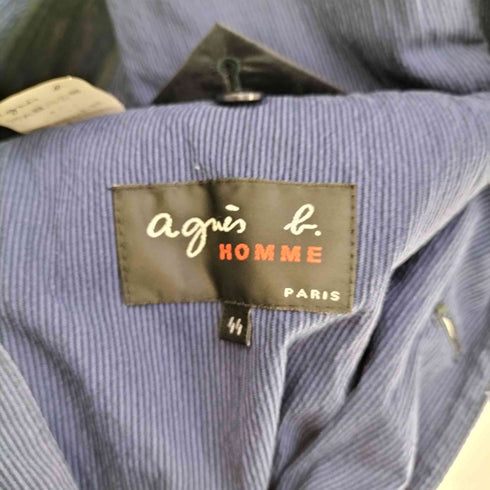 アニエスベーオム Agnes b.homme 2B コットンナイロン テーラードジャケット メンズ FR:44
