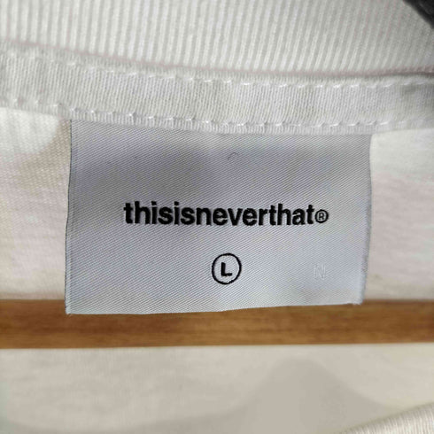 ディスイズネバーザット thisisneverthat UFO Tee 両面プリント 半袖 Tシャツ メンズ import:L