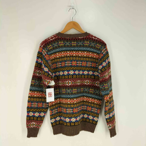 ジャミーソンズ jamiesons 90s 英国製 ウール フェアアイル クルーネックニット メンズ