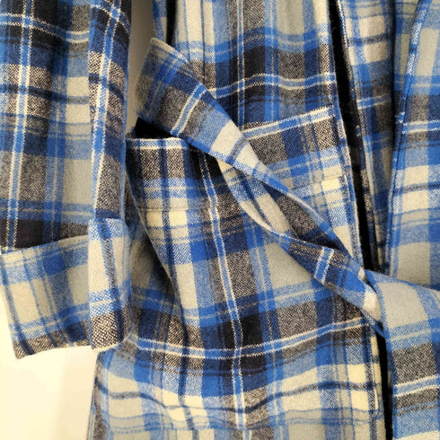 ペンドルトン PENDLETON 70-80s USA製 ウール チェック ガウンコート メンズ import:S