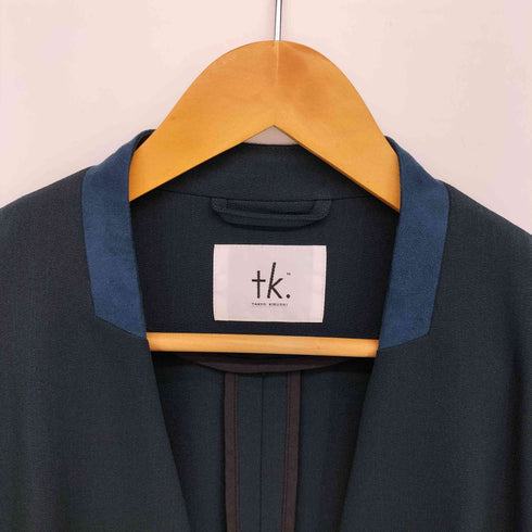 ティーケータケオキクチ tk. TAKEO KIKUCHI 360度ストレッチ ノーカラージャケット メンズ JPN:M