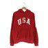 ポロスポーツラルフローレン POLO SPORT RALPH LAUREN 90s USA 星条旗 フリースプルオーバーパーカー メンズ import:L