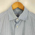 エルメネジルドゼニア Ermenegildo Zegna regular fit マチ付き コットン ストライプシャツ メンズ 40 15 1/2
