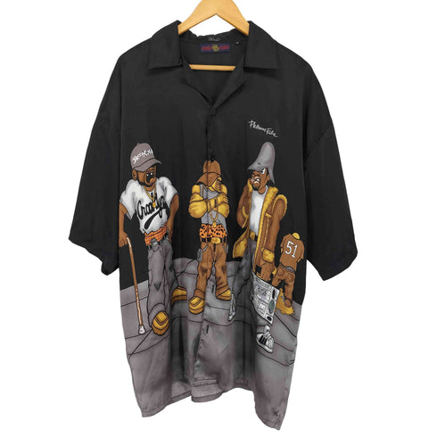 フブ FUBU プリントオーバーシャツ メンズ JPN:XL