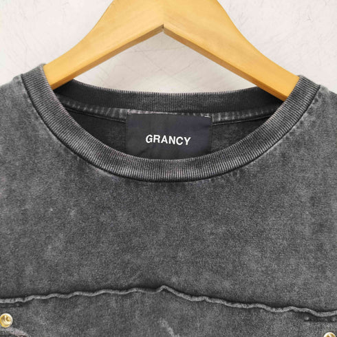 grancy Scribble Graphic Pigment Tee メンズ JPN:L