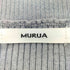 ムルーア MURUA メタリッククロップトニット レディース FREE