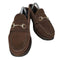 OLD PORT MOCCASIN USA製 スエード ビットローファー メンズ US:8.5