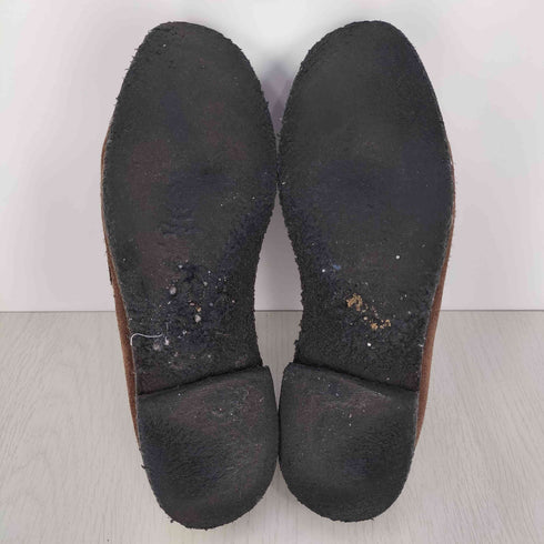 OLD PORT MOCCASIN USA製 スエード ビットローファー メンズ US:8.5