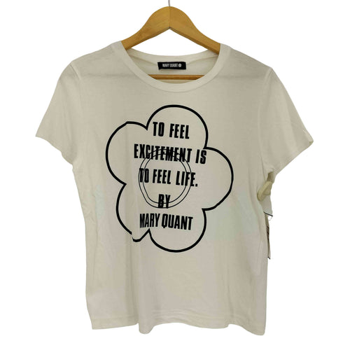 マリークワント MARY QUANT フラワーグラフィックカットソー レディース import:M