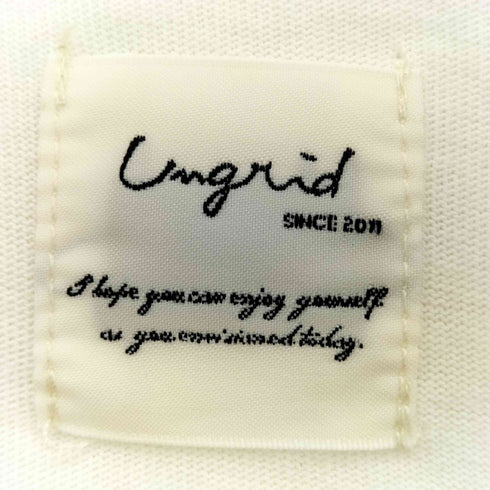 アングリッド Ungrid カープリントロゴT レディース FREE