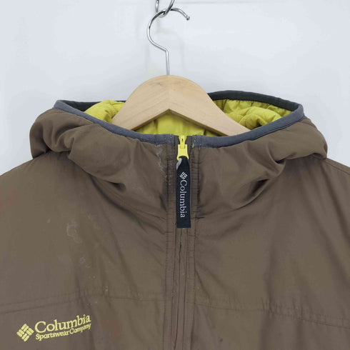 コロンビア Columbia キルティング 中綿 ポリエステル リバーシブル ダスパーカー ブルゾン ジャケット メンズ import:M