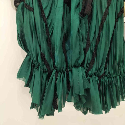 サカイ Sacai プリーツ レース切替 シースルーブラウス レディース JPN:1