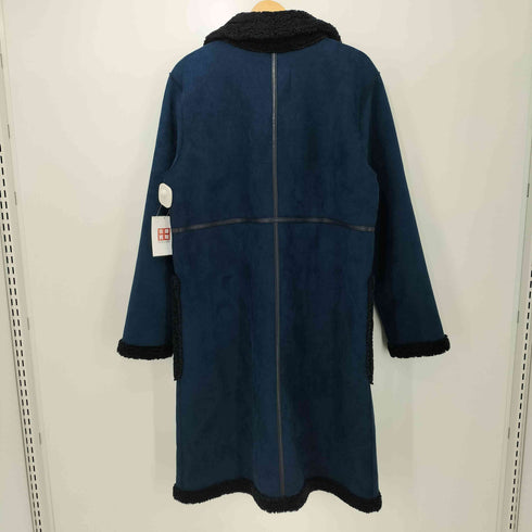 ザラ ZARA フェイクムートンロングコート レディース JPN:L