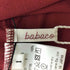 babaco Twisted cotton back tied ロングスリーブプルオーバー レディース JPN:1