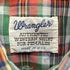 ラングラー Wrangler 70S-80S USA製 ウエスタンシャツ メンズ