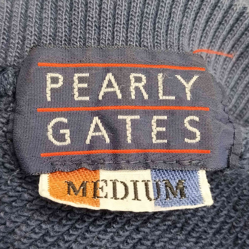 パーリーゲイツ PEARLY GATES ロゴワッペン スウェット メンズ JPN:M