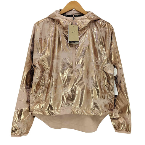 ナイキ NIKE Dri-FIT メタリック ランニングジャケット レディース import:S