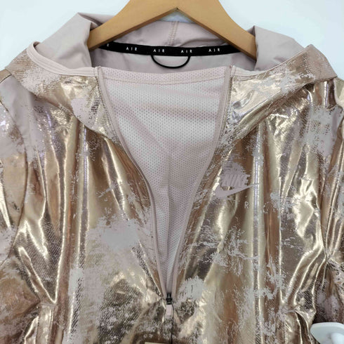 ナイキ NIKE Dri-FIT メタリック ランニングジャケット レディース import:S