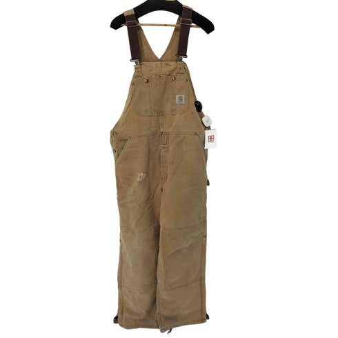 カーハート Carhartt ダック地 裏地キルティング ダブル二ー ペインター オーバーオール メンズ
