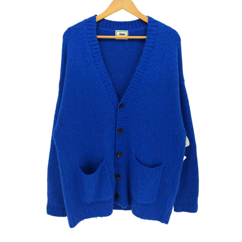 JAM APPAREL アルパカ混 シャギーニット カーディガン メンズ JPN:L
