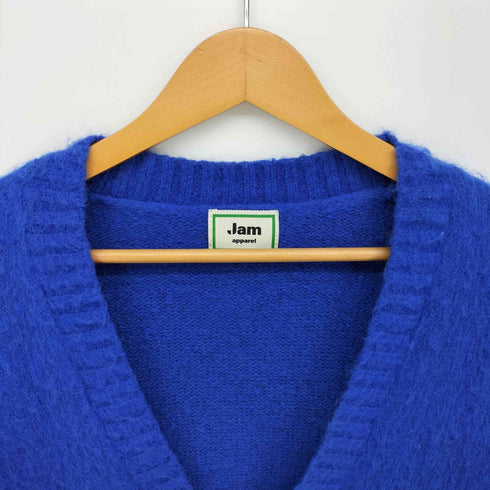 JAM APPAREL アルパカ混 シャギーニット カーディガン メンズ JPN:L