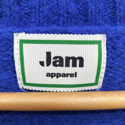 JAM APPAREL アルパカ混 シャギーニット カーディガン メンズ JPN:L