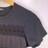 トリココムデギャルソン tricot COMME des GARCONS AD2013 14SS フロントレースドッキング Tシャツ レディース JPN:S