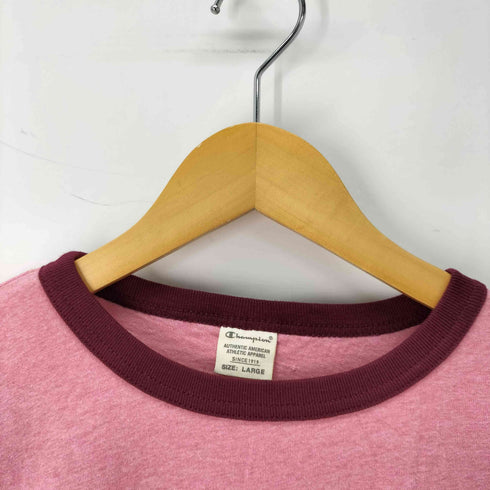 チャンピオン Champion KANSAS 染み込み 4段プリント リンガーTシャツ メンズ JPN:L