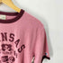 チャンピオン Champion KANSAS 染み込み 4段プリント リンガーTシャツ メンズ JPN:L