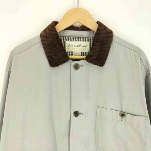 エディーバウアー Eddie Bauer 襟コーデュロイ ハンティング ジャケット メンズ import:M