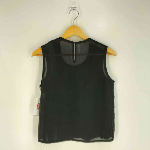 トリココムデギャルソン tricot COMME des GARCONS 12SS AD2011 ストライプ シアーノースリーブブラウス レディース JPN:M