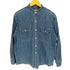 リーバイス Levis バンドカラー L/S デニムシャツ メンズ import:M