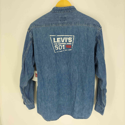 リーバイス Levis バンドカラー L/S デニムシャツ メンズ import:M