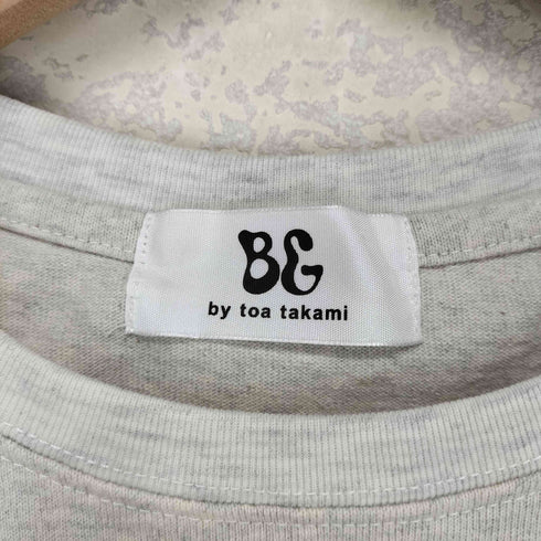 BG by toa takami フロント刺繍クロップドTシャツ cool レディース FREE