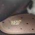 レッドヴァレンティノ RED VALENTINO リボン付き レザーコンバットブーツ レディース EUR:38