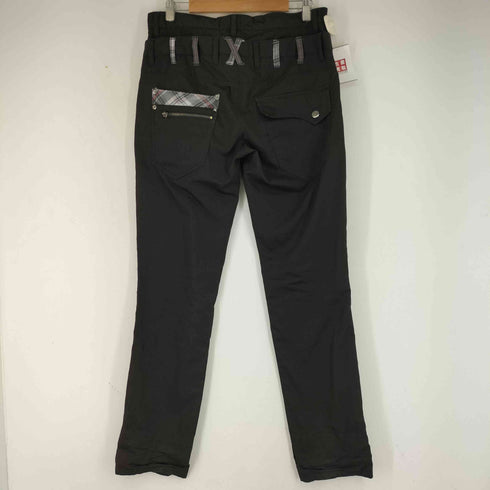 NYLAUS JEANS ダブルウエスト フロントジップ パンツ メンズ 85