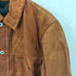 ザラ ZARA カウレザー スウェード ボタン ジャケット メンズ import:M