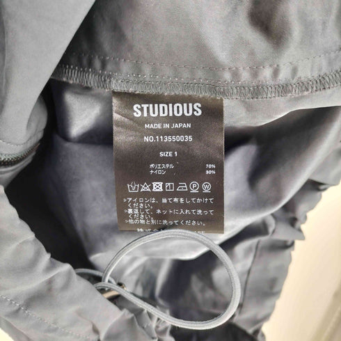 ステュディオス STUDIOUS 23AW スタンドネック ジップアップ ブルゾン メンズ JPN:1