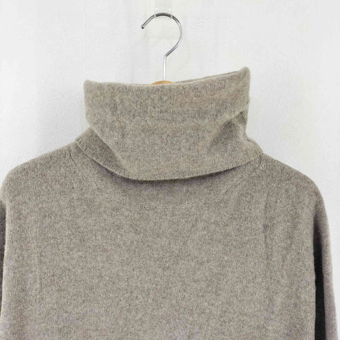 wa...lance ウール カシミヤ タートルネックロングニットワンピース レディース