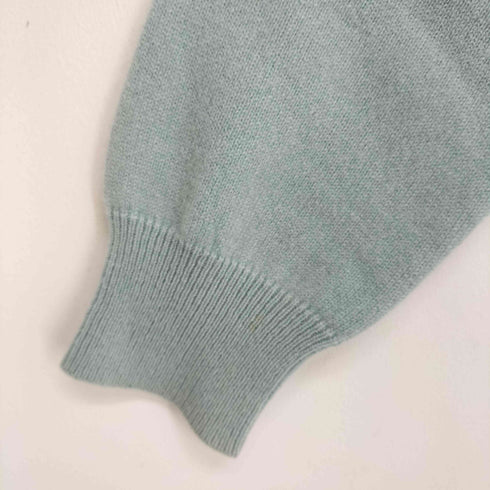 Refined 花柄カシミヤニットプルオーバー レディース