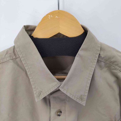エディーバウアー Eddie Bauer L/Sサファリシャツ メンズ JPN:XL