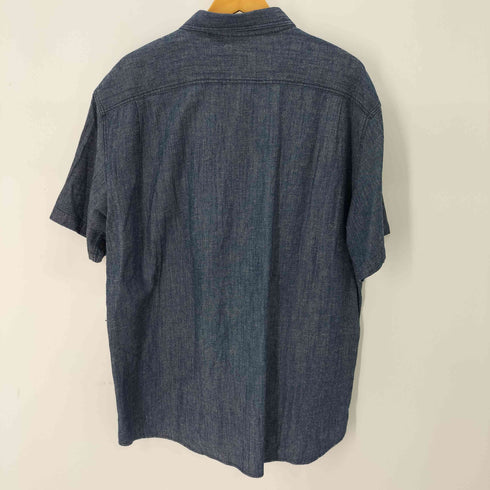 エディーバウアー Eddie Bauer コットンリネン S/S シャツ メンズ JPN:XL
