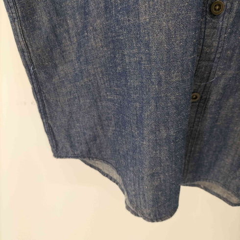 エディーバウアー Eddie Bauer コットンリネン S/S シャツ メンズ JPN:XL