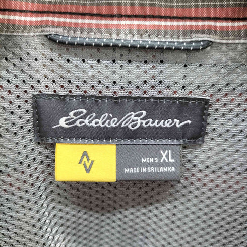 エディーバウアー Eddie Bauer S/S ボタンダウンチェックシャツ メンズ JPN:XL
