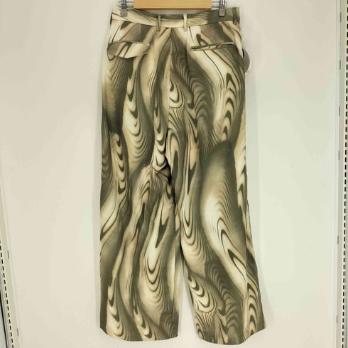ソエルテ soerte Marble Pattern Wide Slacks マーブル パターン ワイド スラックス メンズ JPN:4