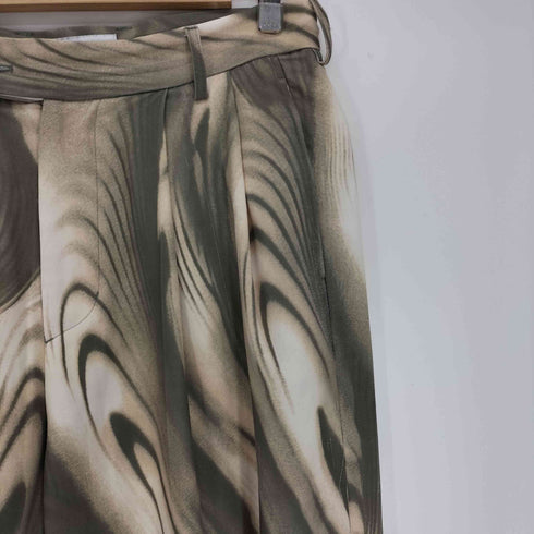 ソエルテ soerte Marble Pattern Wide Slacks マーブル パターン ワイド スラックス メンズ JPN:4