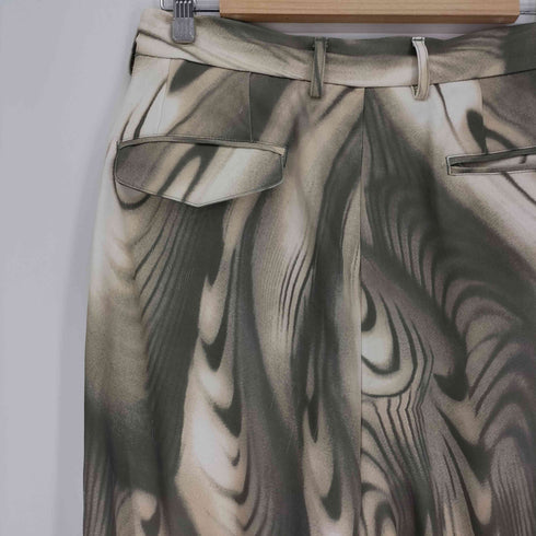 ソエルテ soerte Marble Pattern Wide Slacks マーブル パターン ワイド スラックス メンズ JPN:4