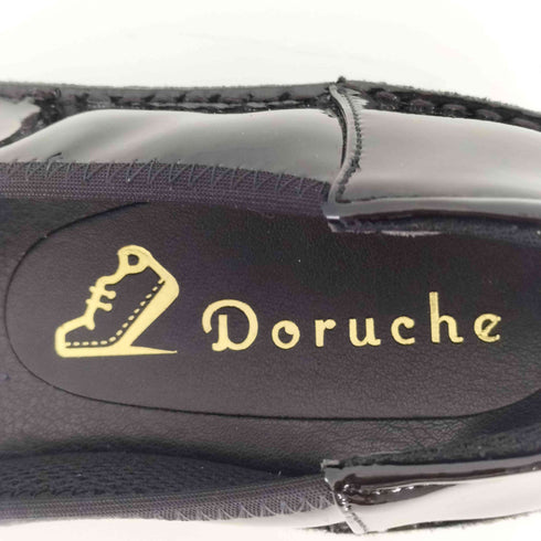 ドルチェ doruche ウェッジソールエナメルパンプス レディース JPN:22.5